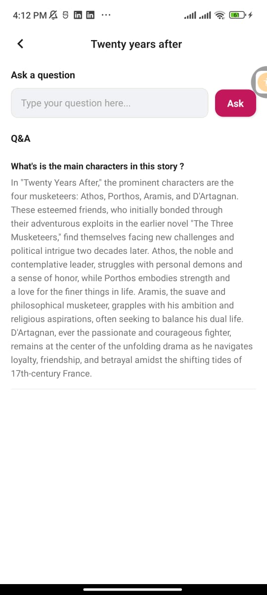 AI Book Summary Generator screen 15